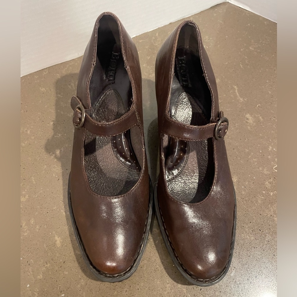 Born Dark Brown Mary Jane Heels - Picture 8 of 8